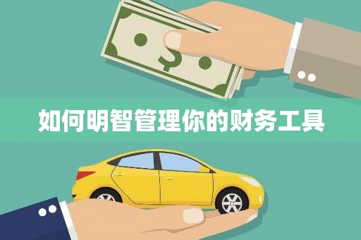 德令哈如何明智管理你的财务工具