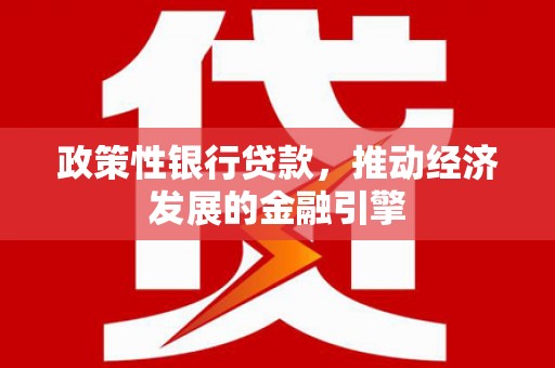 德令哈政策性银行贷款，推动经济发展的金融引擎