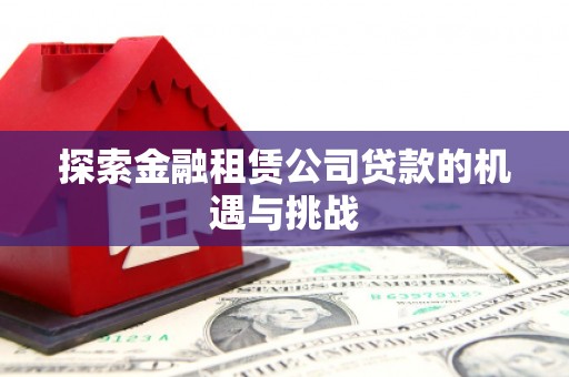 德令哈探索金融租赁公司贷款的机遇与挑战