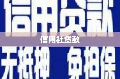德令哈信用社贷款