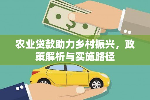 德令哈农业贷款助力乡村振兴，政策解析与实施路径