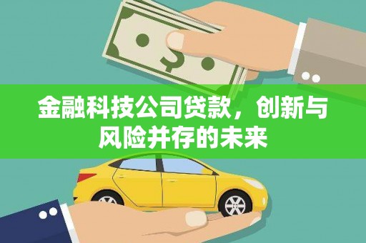 德令哈金融科技公司贷款，创新与风险并存的未来