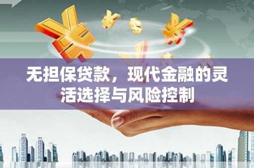 德令哈无担保贷款，现代金融的灵活选择与风险控制