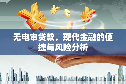 德令哈无电审贷款，现代金融的便捷与风险分析