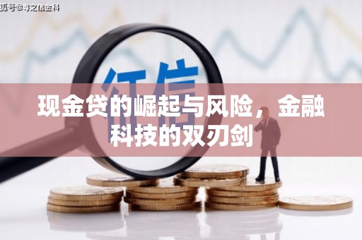 德令哈现金贷的崛起与风险，金融科技的双刃剑