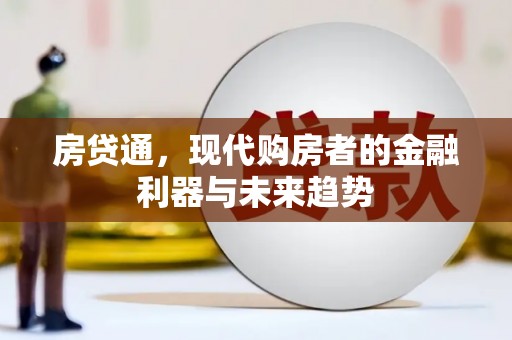 德令哈房贷通，现代购房者的金融利器与未来趋势