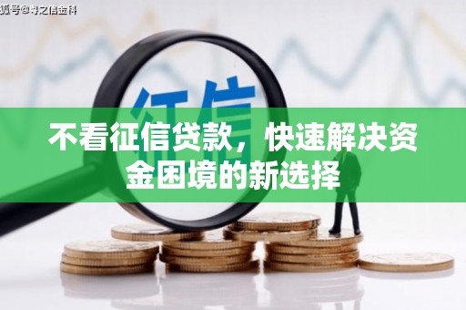 德令哈不看征信贷款，快速解决资金困境的新选择