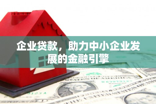 德令哈企业贷款，助力中小企业发展的金融引擎