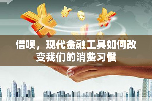 德令哈借呗，现代金融工具如何改变我们的消费习惯