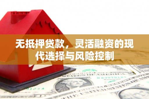德令哈无抵押贷款，灵活融资的现代选择与风险控制