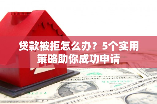 德令哈贷款被拒怎么办？5个实用策略助你成功申请