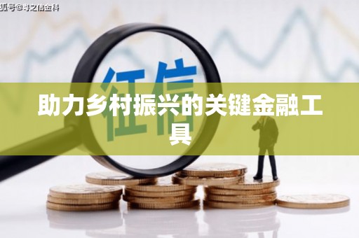 德令哈助力乡村振兴的关键金融工具