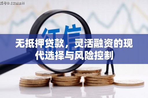 德令哈无抵押贷款，灵活融资的现代选择与风险控制