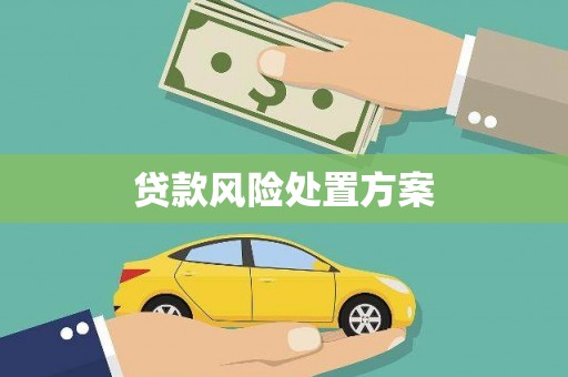 德令哈贷款风险处置方案