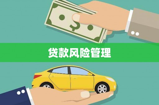 德令哈贷款风险管理