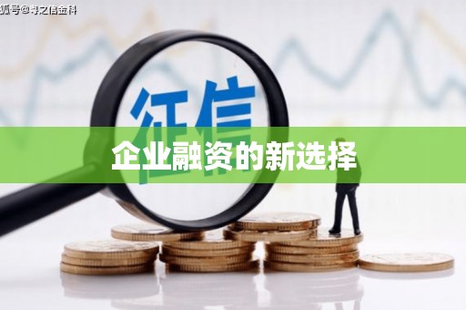 德令哈企业融资的新选择