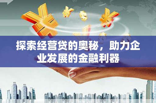德令哈探索经营贷的奥秘，助力企业发展的金融利器