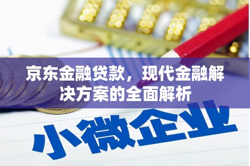 德令哈京东金融贷款，现代金融解决方案的全面解析