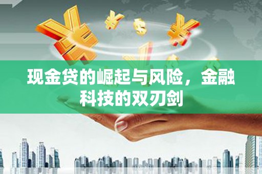 德令哈现金贷的崛起与风险，金融科技的双刃剑