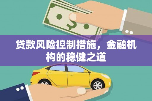 德令哈贷款风险控制措施，金融机构的稳健之道