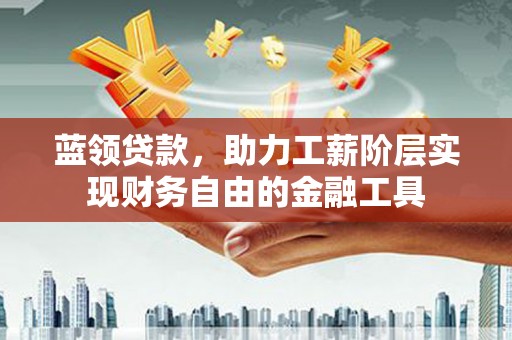 德令哈蓝领贷款，助力工薪阶层实现财务自由的金融工具
