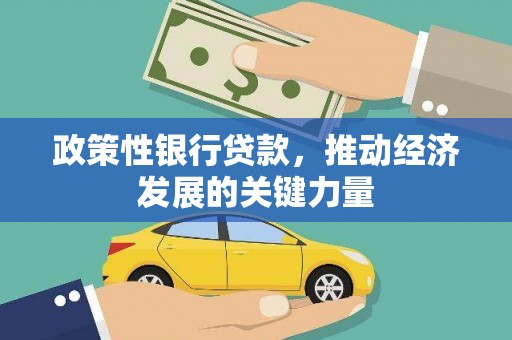 德令哈政策性银行贷款，推动经济发展的关键力量