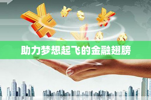 德令哈助力梦想起飞的金融翅膀