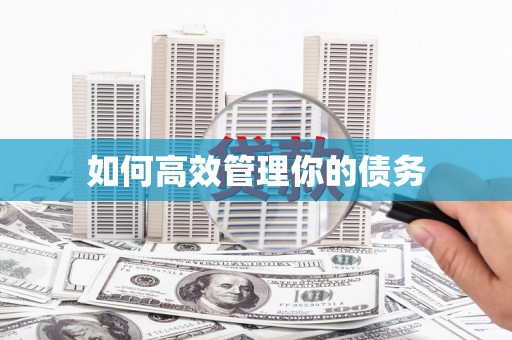 德令哈如何高效管理你的债务