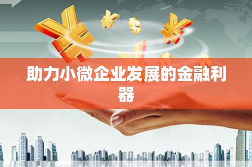德令哈助力小微企业发展的金融利器