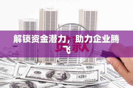 德令哈解锁资金潜力，助力企业腾飞